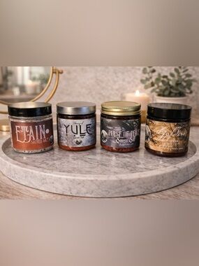 The Witches Moon Sacred Salt Set | Ritual Bath Salts Bundle Spiritual Self Care